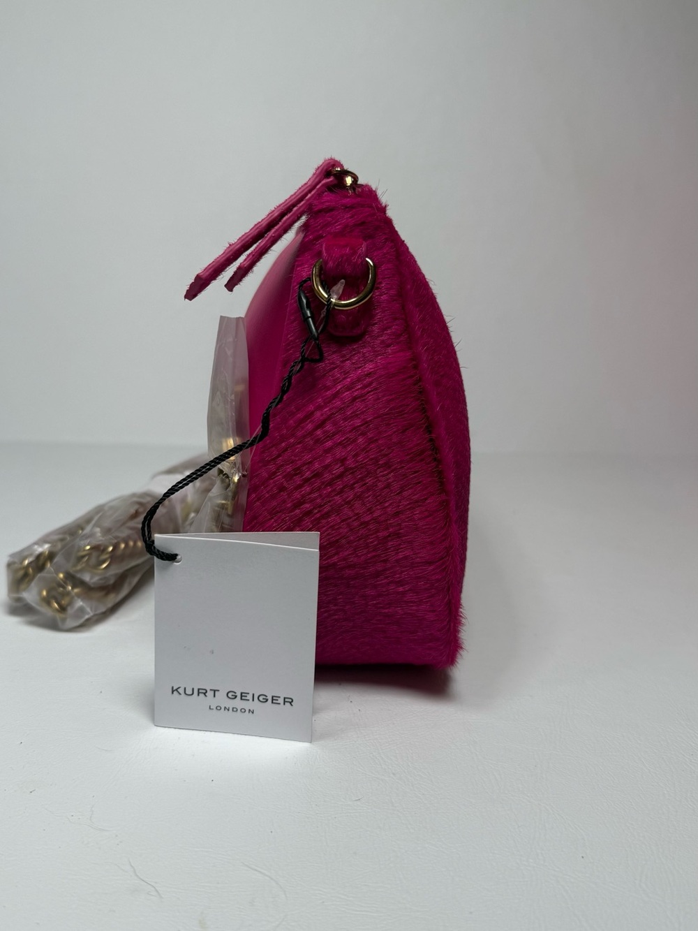 Kurt Geiger The Kew Pink Crossbody Bag - Picture 5 of 7